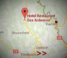 Hotel des Ardennes (kaart)