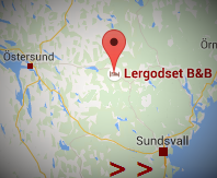 B&B Lergodset Noord Zweden