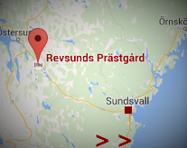 Revsunds Prästgård (kaart)
