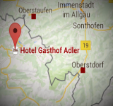 Kaart Gasthof Adler