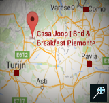 IT - Kaart Casa Joop - Piemonte 