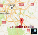 Kaart Camping La Belle Etoile