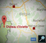 Kaart Chateau d'Aviette 