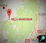 Kaart Villa Moncoeur 