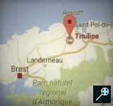 Kaart Ti Tulipe - Bretagne 