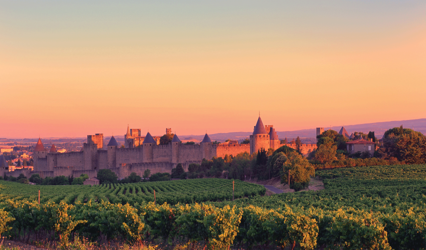 LANGUEDOC-ROUSSILLON (Château Comtal in Carcassonne)