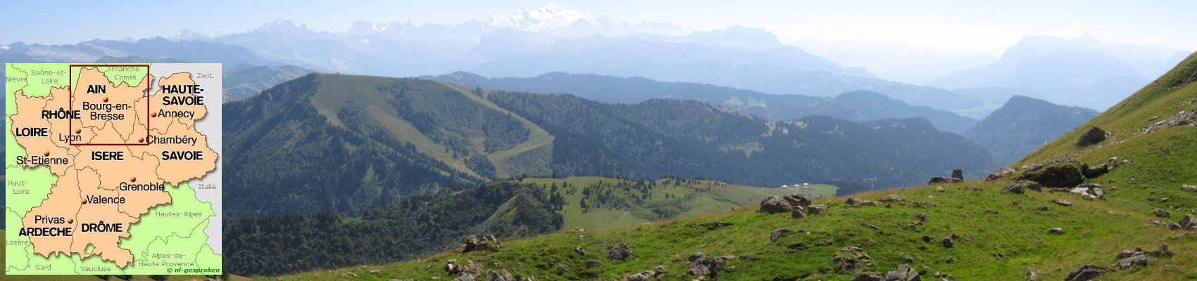 DEPARTEMENT AIN (regio Rhône-Alpes)