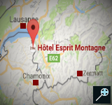 FR - Kaart Esprit Montagne - Franse Alpen