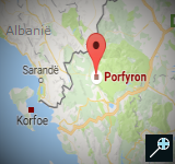 GR - Kaart Hotel Porfyron - Griekenland 