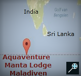 Kaart Aquaventure Manta Lodge - Malediven