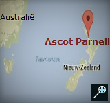 Kaart Ascot Parnell B&B - Nieuw Zeeland 