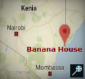 Kaart Banana House - Kenia