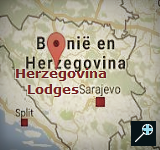 Kaart Herzegovina Lodges