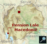 Kaart Pension Lale - Macedonie