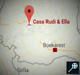 RO - Kaart Casa Rudi & Ella - Roemenië