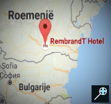 RO - Kaart Rembrandt Hotel - Boekarest - Roemenië 