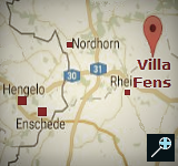 Kaart Villa Fens 